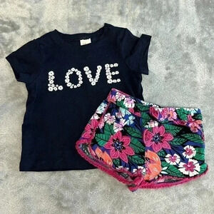 Gymboree & H&M - 2  piece baby set. Size 6-12 months